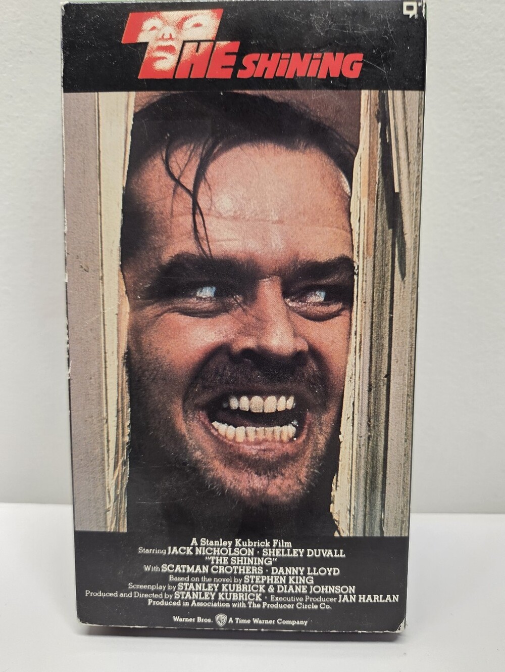 The Shining VHS (1980) - Stanley Kubrick Jack Nicholson Cult Horror Classic GUC